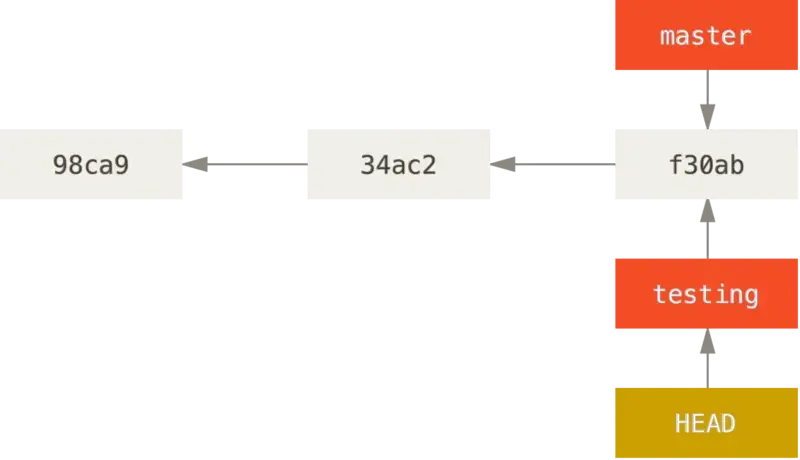 head punta alla branch testing