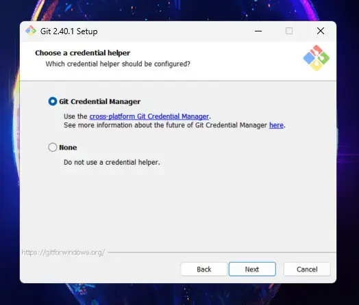 git credential manager